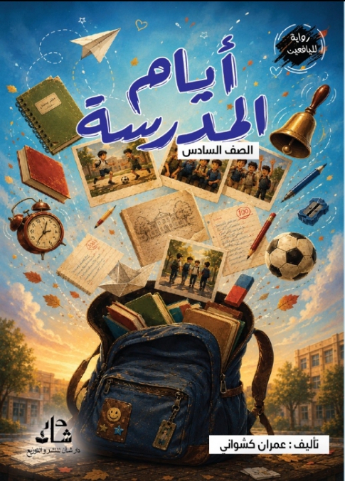 غلاف كتاب أيام المدرسة الصف الخامس